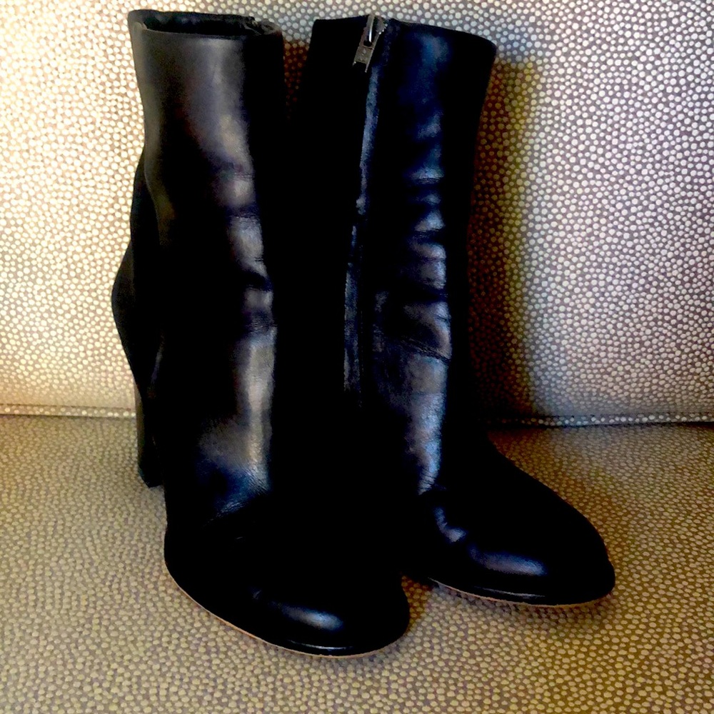 Sam Edelman high heel leather boots 7.5